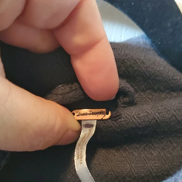 Free People Dark Gray Military-Inspired Blazer - Picture 2 of 3